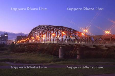 旭橋の夜景