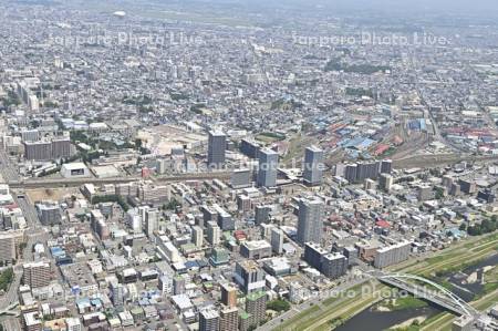 苗穂駅　創成川イースト