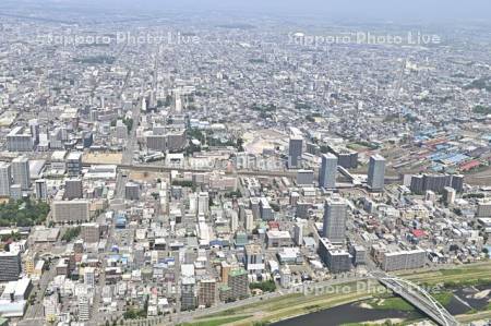 苗穂駅　創成川イースト