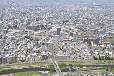 苗穂駅　創成川イースト