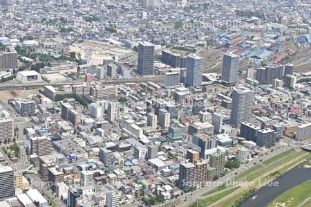 苗穂駅　創成川イースト