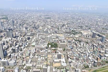 苗穂駅　創成川イースト