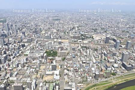 苗穂駅　創成川イースト