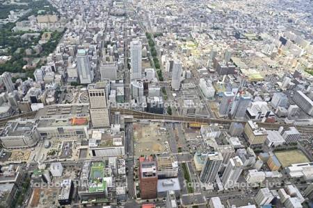 札幌駅　再開発工事中