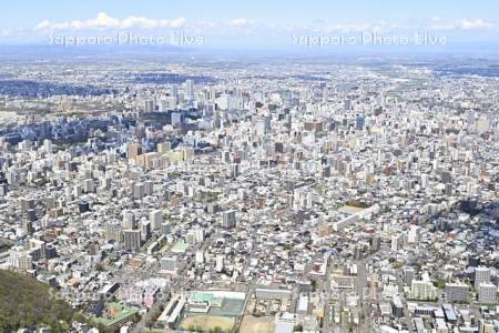 旭ヶ丘～中心部