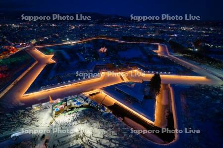 五稜郭公園夜景