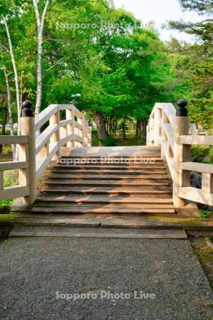 玉泉館跡地公園　太鼓橋