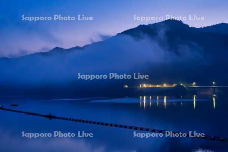 さっぽろ湖夜景