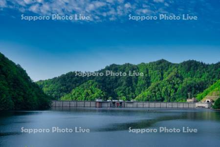 さっぽろ湖　定山渓ダム