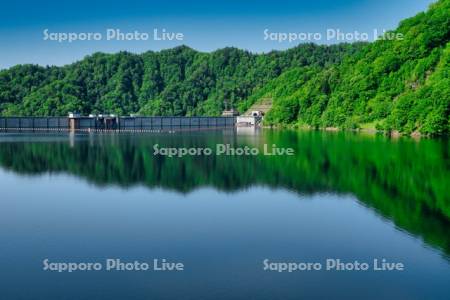 さっぽろ湖　定山渓ダム