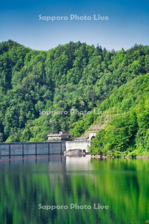 さっぽろ湖　定山渓ダム