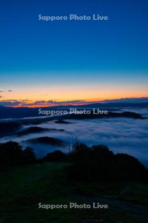 かもい岳国際スキー場より雲海