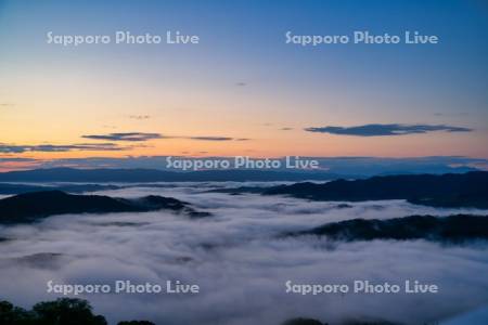 かもい岳国際スキー場より雲海