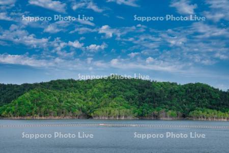 桂沢湖　新桂沢ダム