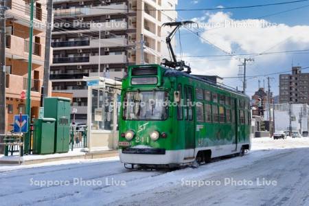 札幌市電　路面電車