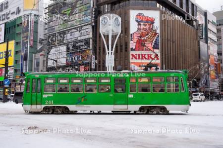 札幌市電　路面電車