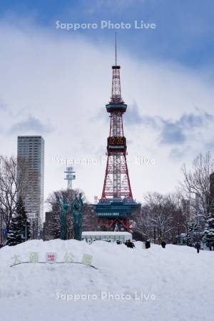冬の大通公園