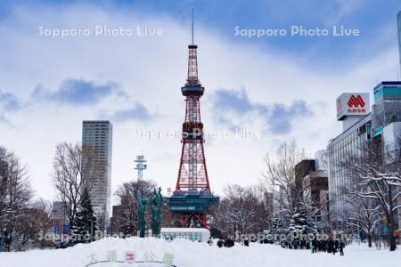 冬の大通公園