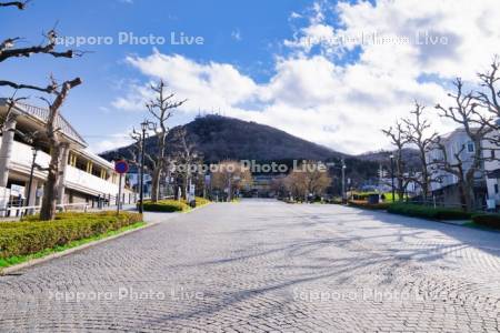 基坂と函館山