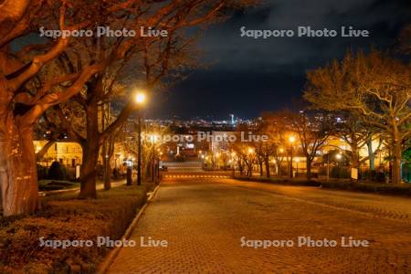 基坂夜景
