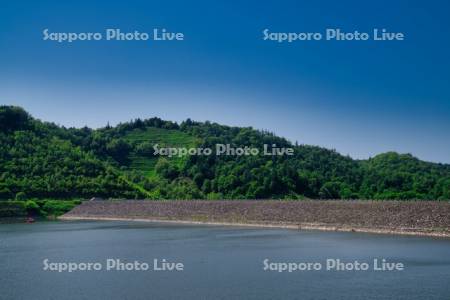 留萌ダム　チバベリ湖