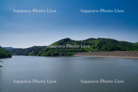 留萌ダム　チバベリ湖