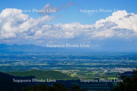 日勝峠展望台より十勝平野