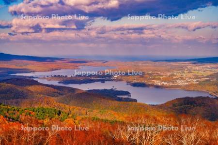 きじひき高原より小沼大沼