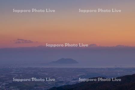 きじひき高原より函館山