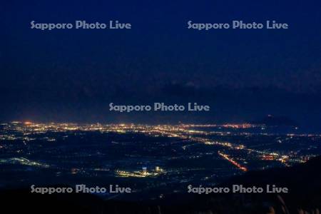 きじひき高原より函館山　夜景