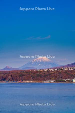 祝津公園展望台より羊蹄山