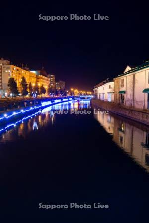 小樽運河　青の運河