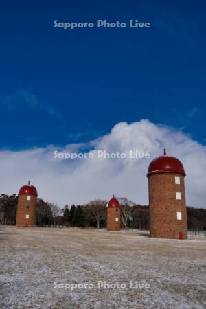 明治公園のサイロ