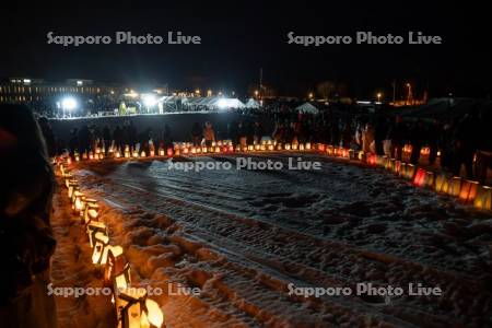 新篠津天灯祭り