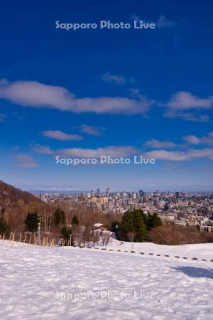 旭山記念公園　市街展望