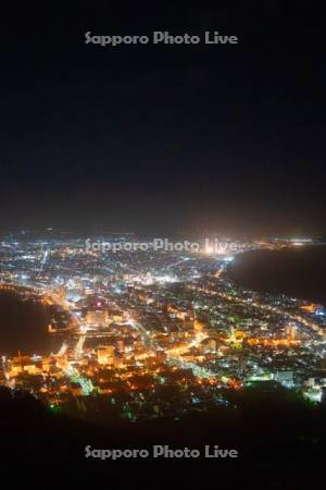 函館山から函館夜景