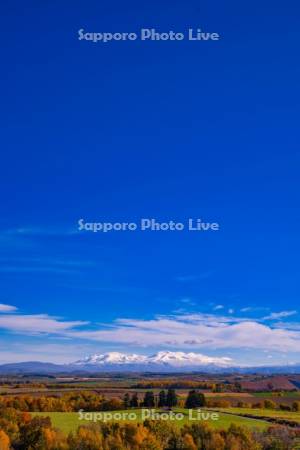 千代田の丘より大雪山