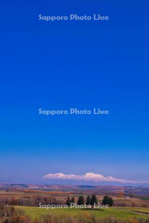 千代田の丘より大雪山