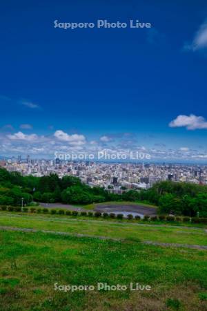 旭山記念公園　市街展望