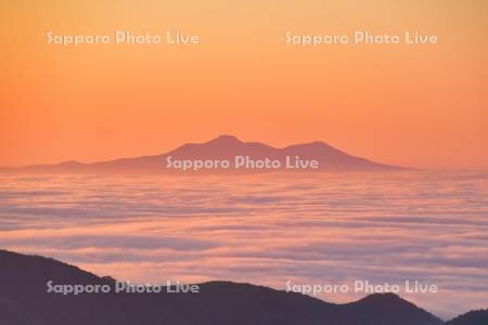 知床峠より国後島