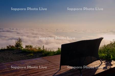 天狗桜展望台より雲海