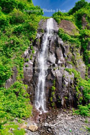 白銀の滝　雄冬岬