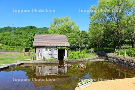 五天山公園　水車小屋