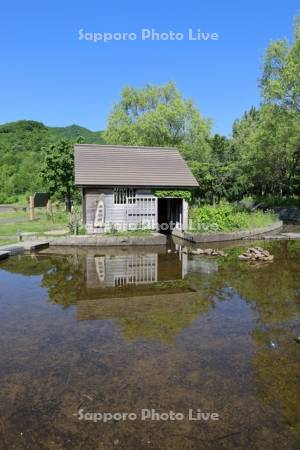 五天山公園　水車小屋