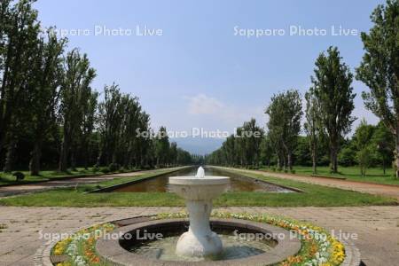 前田森林公園　カナールと手稲山