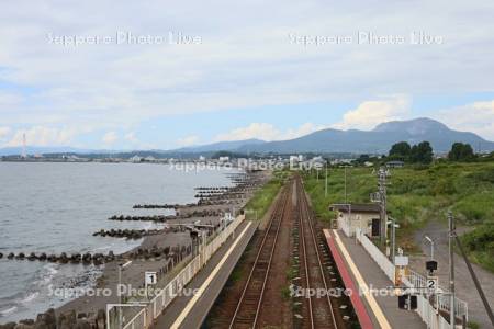 北舟岡駅より有珠山