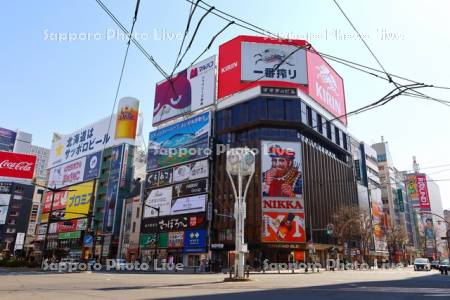 すすきの交差点