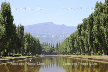 前田森林公園　カナールと手稲山