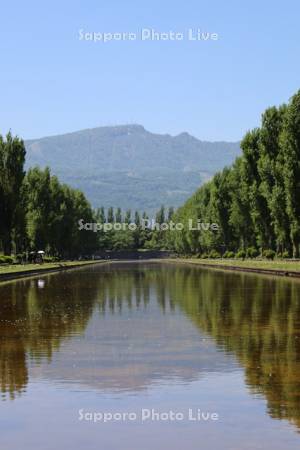 前田森林公園　カナールと手稲山