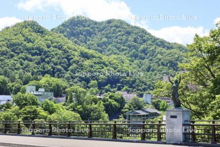 定山渓大橋　モニュメント